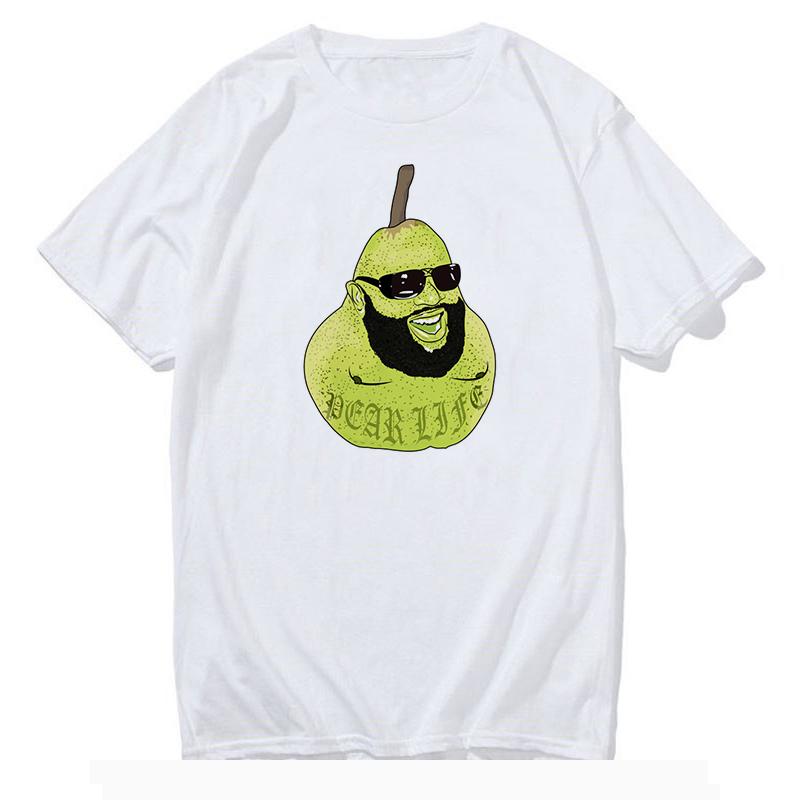 Acknowledgment Of A Specific Fruit Printed Unisex Short Sleeve Harajuku Tshirt Fruit Style Cute Tops Graphic