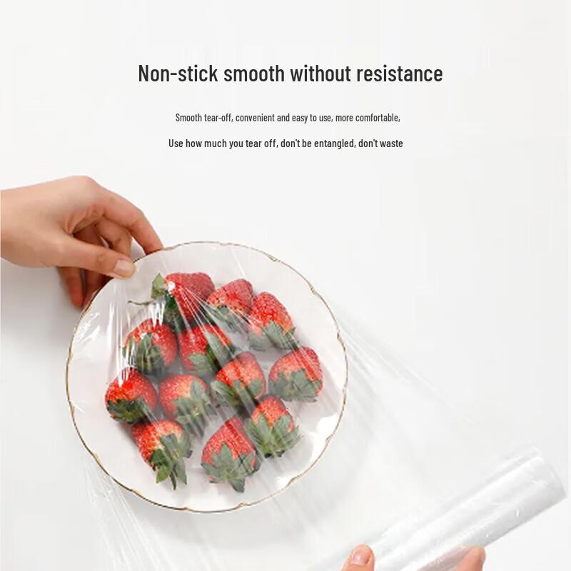 Kang Meiya PE Hand-Tear Cling Film, 30cm x 100m, Pack of 3