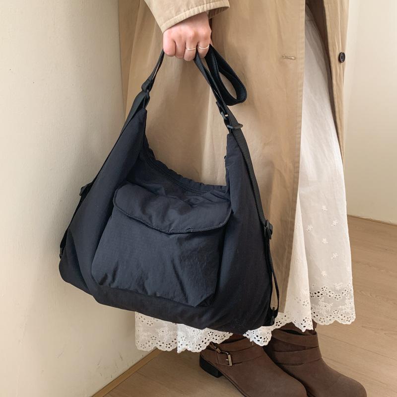 Tote Bag Multi-Use Backpack Women's Large Capacity Shoulder Bag Ultra-Light Nylon Bag