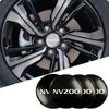Scratch-proof Car Hub Cover Sticker Car Badge Logo Sticker Do Not Fade For Nissan NV200 Qashqai Rogue Sentra Car Accessories