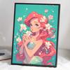 DIY Diamond Painting Mermaid Princess Cross Stitch Kit Mosaic Art Diamond Painting Full Circle Diamond Home Decoration