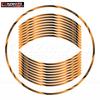 Motorcycle Wheel Stickers Reflective Rim Decal 17 Inch Stripe Tape Sticker Accessories For Motorcycle YZF-R25 YZF R25