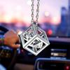 Car Pendant Mirror Decoration Car Interior Crystal Hanging Ornament Charm