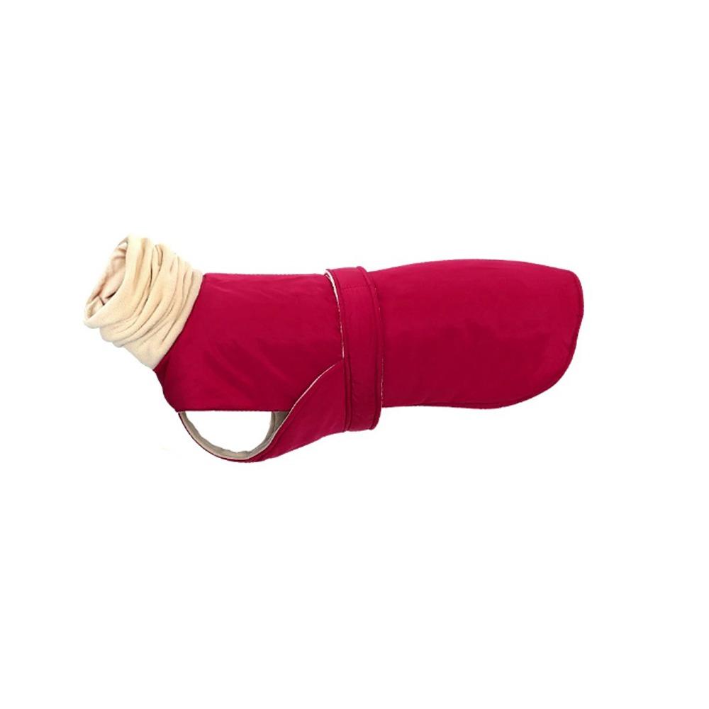 

Thickened High Collar Dog Jacket Windproof Dog Cotton Clothes Dog Jumpsuit Medium Large Dogs M красный