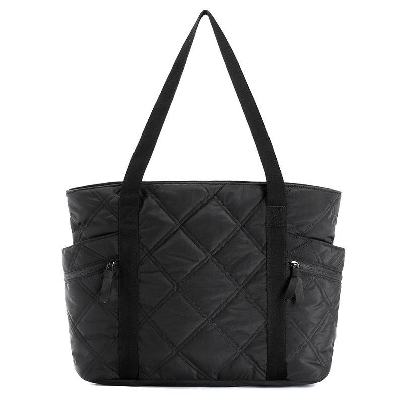 Women's Handbag with Zipper Blowfish Handbag, Travel Essential Quilted Nurse Bag, Carry Bag for Women