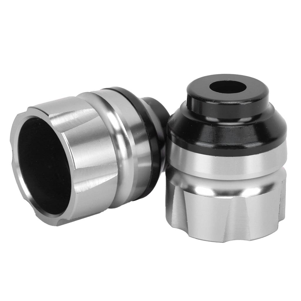 2PCS Motorcycle Brake Fluid Reservoir Clutch Fuel Cup Aluminium Alloy Universal for Autocycle Bike