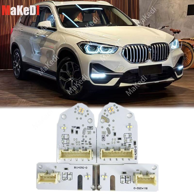63119477836 63119477821 63119477822 White LED Boards For BMW X2 F39 LCI X1 F49 F48 25dX 20d 18dX DRL LED Daytime Running Lights