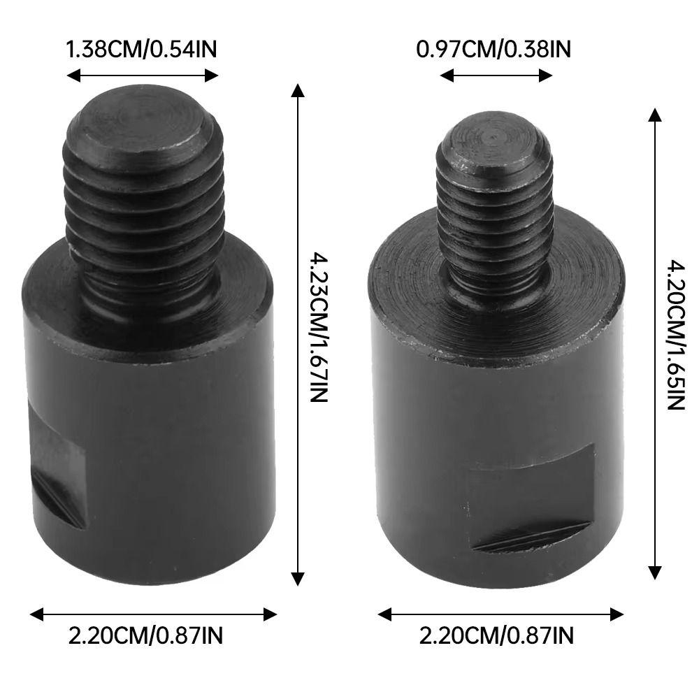 1Pcs Adaptive Shaft Thread Converter Connector M10 M14 5/8-11 Connecting Rod