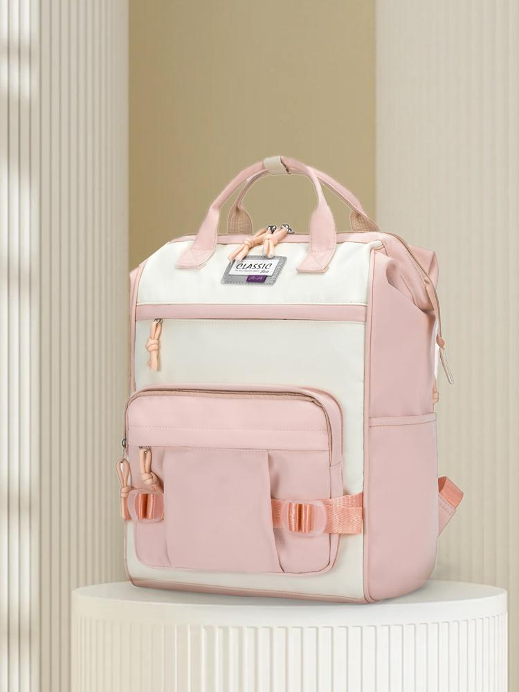 Trendy Female Yellow Laptop College Backpack Fashion Lady Kawaii Book Bag Cool Women Nylon Student Backpack Girl Cute School Bag