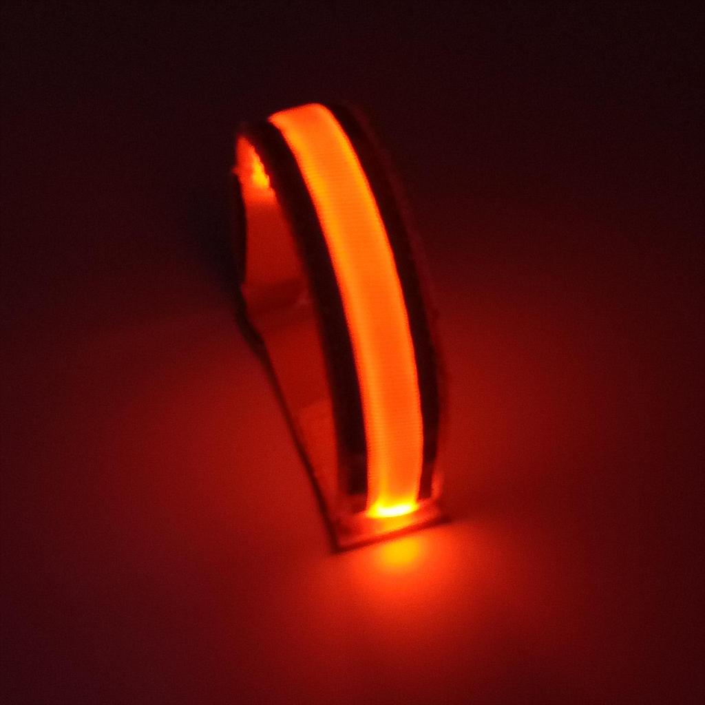 Unisex LED świecąca opaska na rękę: Świecący patyczek na nocne bieganie, jazdę na rowerze i festiwale