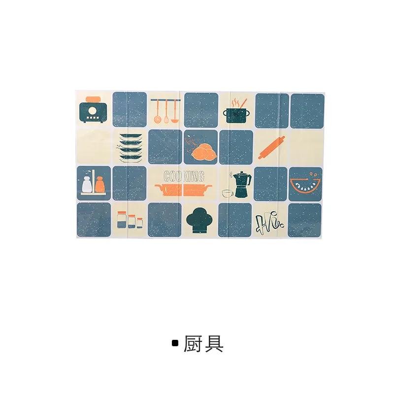 Waterproof Anti-oil Stain Kitchen decoration Wall Sticker Tile Decal