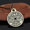 Die Eigenschaften von Feng Shui Geld-Amulett-Halskette Schmuck im Vintage-Stil Geschenk für Männer Frauen (ruigou)