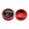 Aluminum Zinc Zinc Alloy Pool Chalk Holder Round Shaped Chalk Tip Case  Billiards Accessories