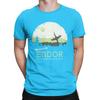 Men T-Shirt Welcome To Endor Star Wars Casual Pure Cotton Tees Short Sleeve Disney T Shirt Round Collar Clothes Printed