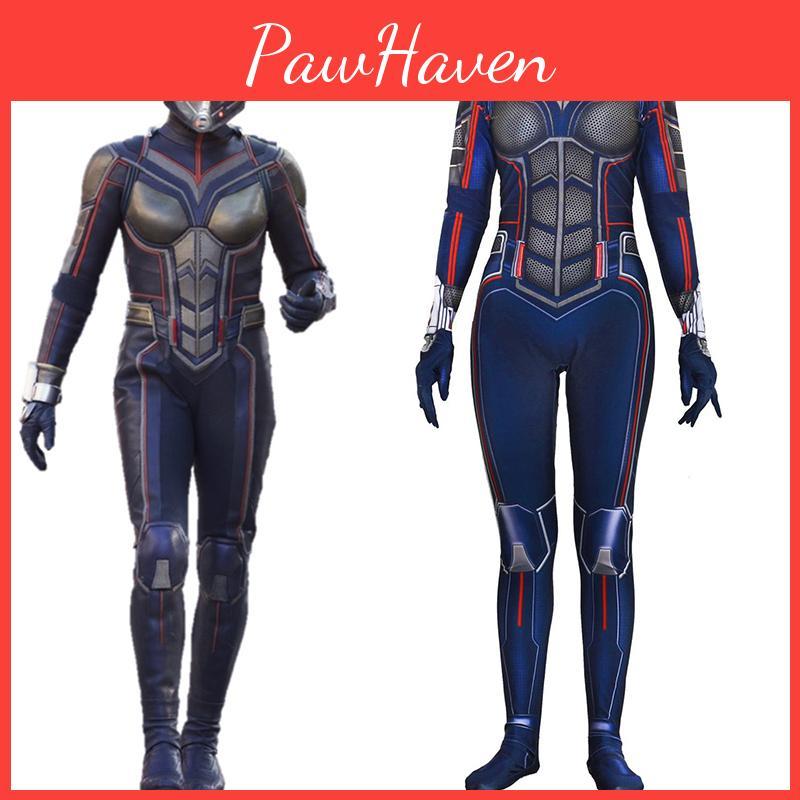 Exquisite Ant-man Wasp Tight Superhero Cosplay Costume For Kids And Adults