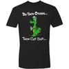 Novelty Tee T Shirt 60s 70s Retro Gator Do Unto Others Then Cut Out Biker Hippie