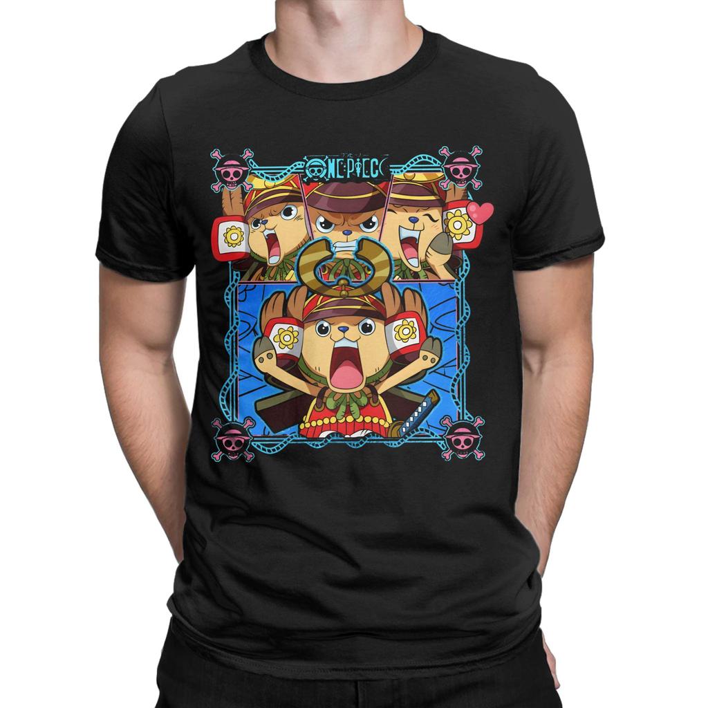 Tony Tony Chopper 100 Cotton Tshirt For Unisex Summer Vintage Tshirts Oneck Trending Tees Oversize Cheap Clothes
