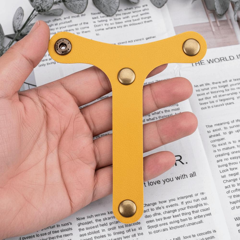 6pcs/set Leather Hook Baggage Organizer Belt Buckles Adjustable Travel Accessories Backpack