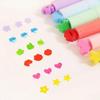 3 Pack Cute Candy Color Kawaii Highlighter Ink Stamp Pen Creative Marker School Supplies Office Stationery (Random Colors)