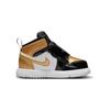Neuer Jordan Sky Jordan 1 Mid Schwarz Metallic Gold Weiß TD DV6068-071