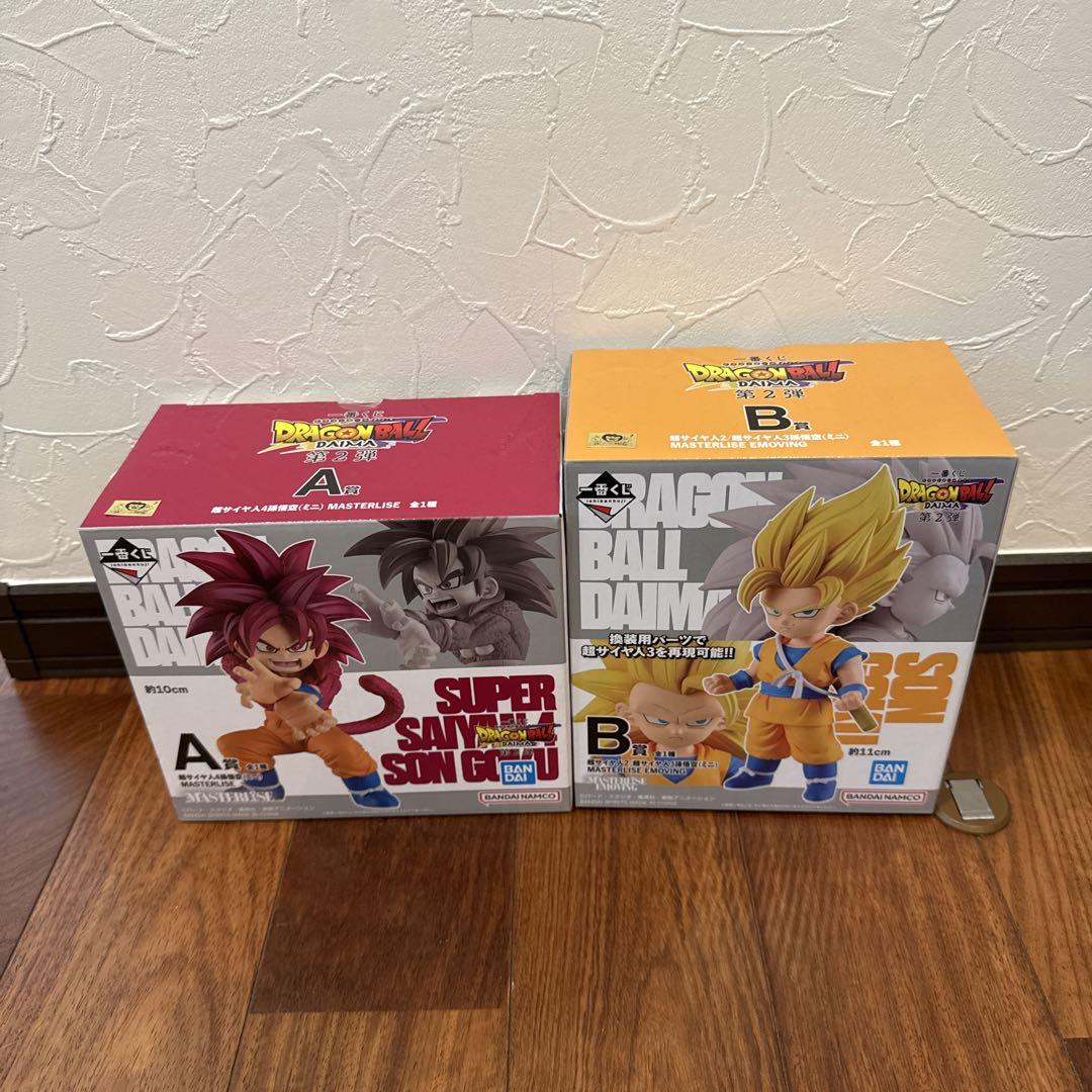 

[USED] Dragon Ball DAIMA Ichiban Kuji 2nd Edition A Prize B Prize Son Goku Figure