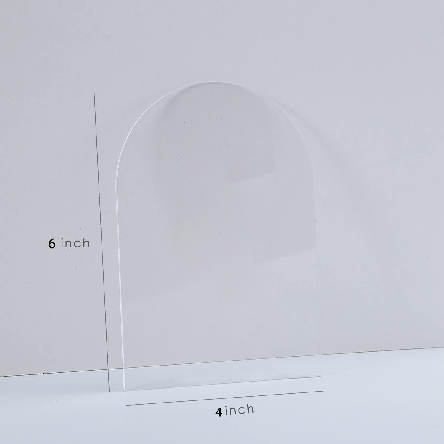 

Acrylic Table Sign for Wedding Place Card for Blank arch Seat Card Party Decoration DIY Table Number Guest Name Tag Custom Size 10pcs
