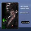 Japanese Yato Noragami Anime Art Luxury Black Phone Case For Samsung Galaxy S23 S24 S25 Ultra S22 Plus S21