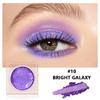 Ombretto monocromatico lucido Commercio estero Matte Pearlescent Glitter Beauty Makeup Ombretto a 12 colori