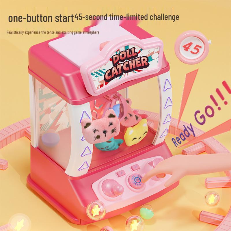 Cross-Border Children's Claw Machine with Sound, Light & Timer - Large Electric Toy Game Machine