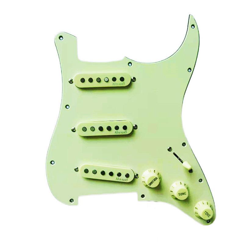 

ST Электрогитара Пикап Alnico Один пикап Pickguard Аксессуары для электрической Guita