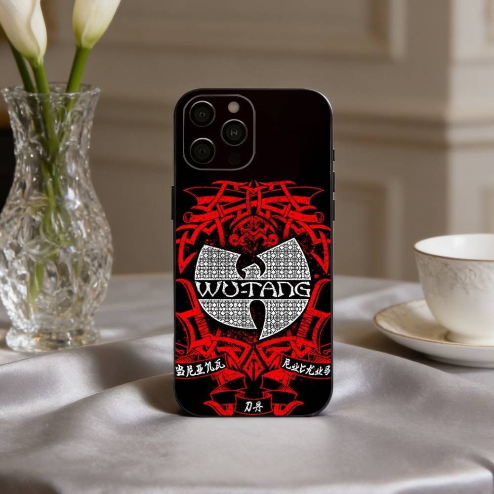 Wu-Tang Wu T-Tang C-Clan Ultra  Phone Case For iPhone 17,16,15,14,13,12,11 Plus,Pro Max,XS,Soft Silicone Black Cover