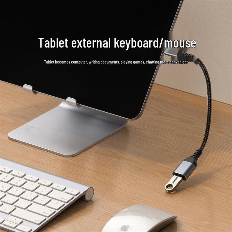 High-Speed Type-C To USB 3.0 OTG Adapter Cable for Mobile, Mouse, and Car Computer Connections