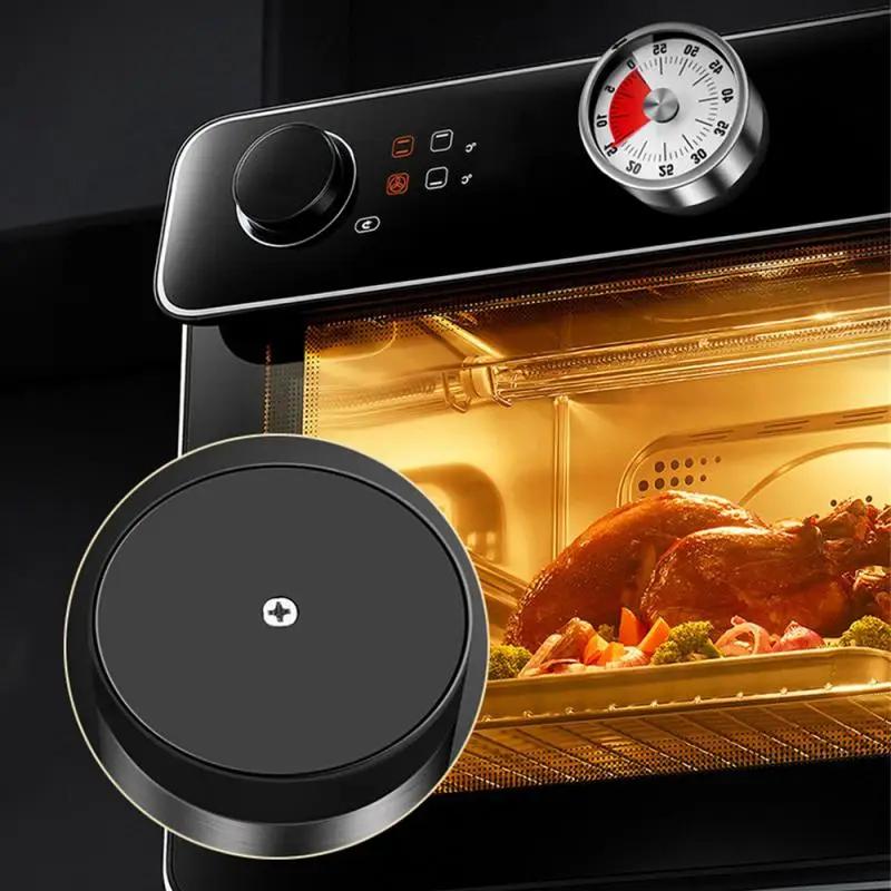 New Stainless Steel Visual Timer Mechanical Kitchen Timer 60-Minutes Alarm Cooking Timer With Loud Alarm Magnetic Clock Timer