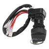 ATV Ignition Key Switch 4 Pin Enhanced Performance Ignition Starter Switch with Keys Replacement for Polaris Xplorer