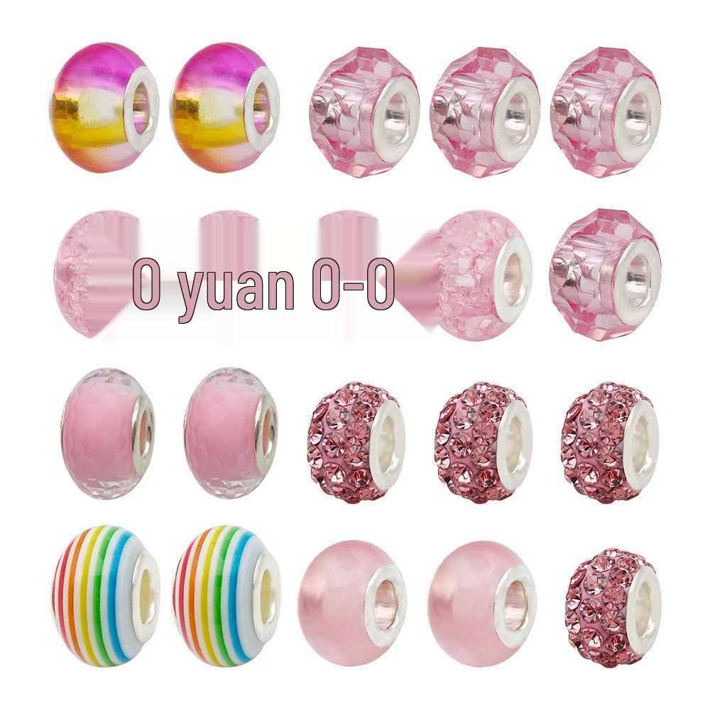 Bunte Einhorn Geschenkbox Set: Kinder DIY Handgemachtes Kristallarmband Schmuck