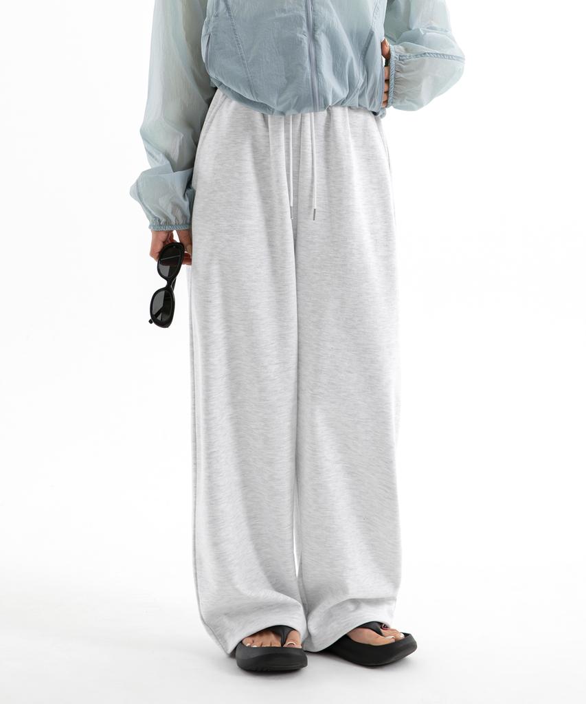 BRENSON String Wide Balloon Fit Sweatpants ( 4 Colors ) ( Fleece Line Option ) (Type B)
