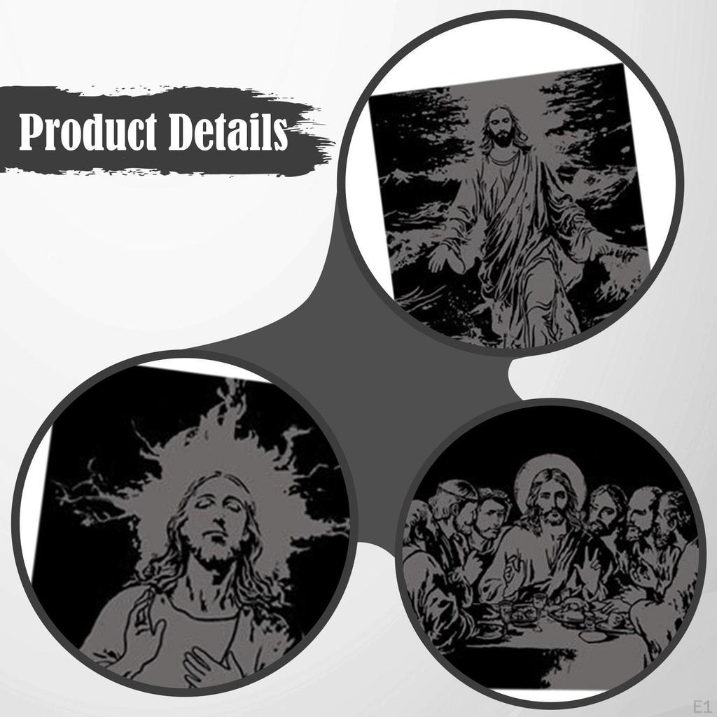 4 Pieces Scratch Paper Children Craft Project Kit Painting for School Activity