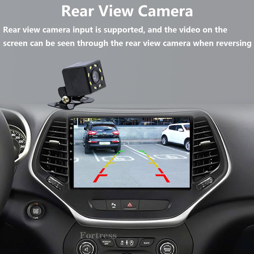 Car Auto For Jeep Cherokee 5 KL 2014 - 2018 Android Radio Carplay 4G GPS Navigation Multimedia Stereo Player QLED BT No 2din DVD