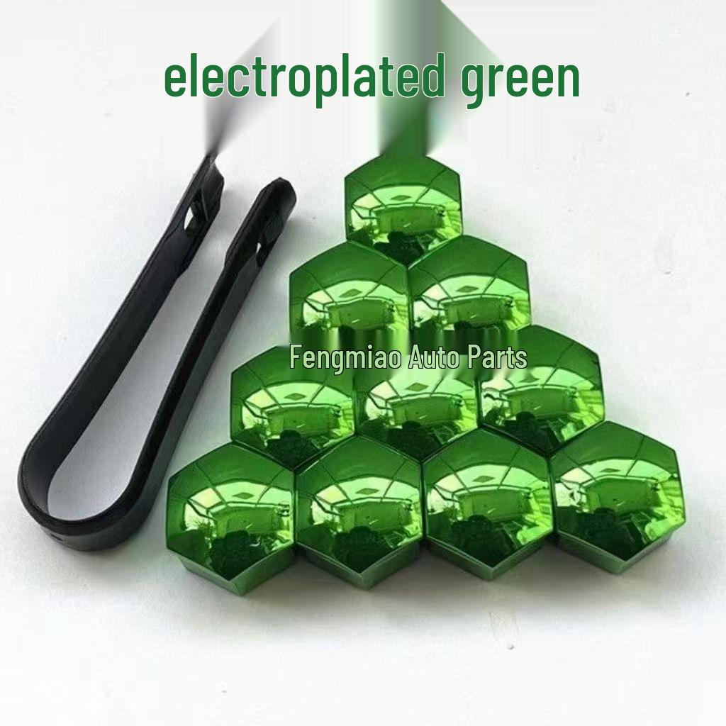 

GM Аксесуари 17мм, 19мм, 21мм Ковпачки на гайки ступиці колеса 17mm Pack: 20 pcs + 1 Black Clip