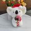 Weihnachts Snoopy Lotso Plüschtier mit Hut und Schal Design für Feiertagsdekoration