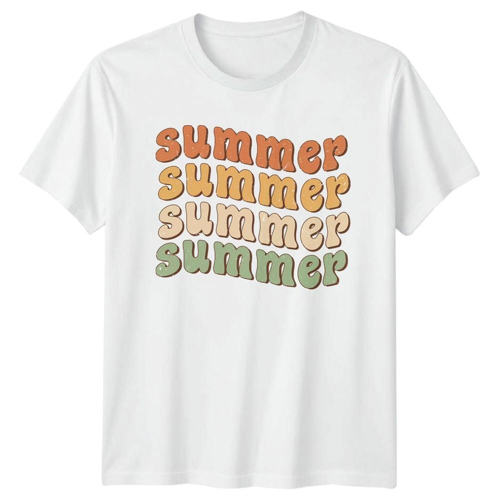 Summer Summer Summer Summer TShirt Retro Vacation Summer Gift For Him And Her S