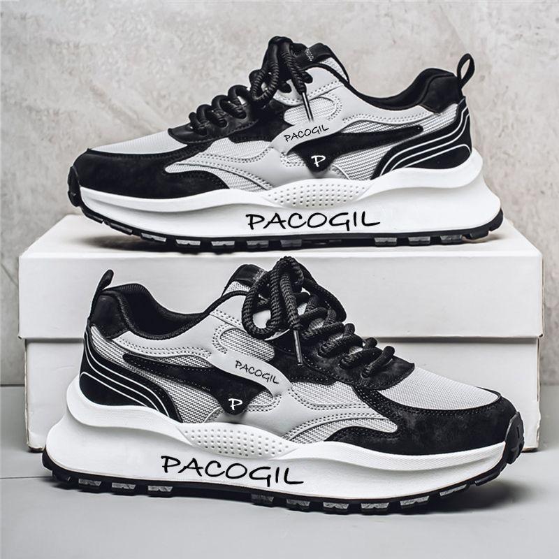 

Мужские кроссовки 2025 лето новые повседневные сын летящая тканая сетка универсальные дышащие мужские папины кроссовки 44