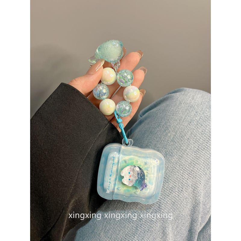 INS Summer Ocean Mermaid for Airpodspro2 Protective Case Apple 4 Generation Bluetooth Airpods3 Earphone Case