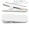 (Kimono Hitotoki) Kimono Clips, Dressing Tools, Small, Made In Japan, Traditional Japanese Clothing, Collar Clips, Camellia Design, 4 Pieces,