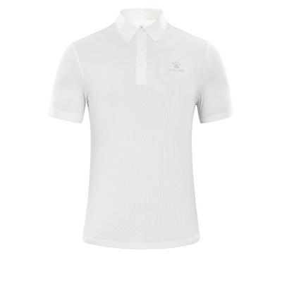 KELME 8351Pl1050 Men'S White Short Sleeve Polo Shirt