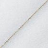 Double Circle Necklace K18 Yellow Gold/diamond 1.6g Women Used