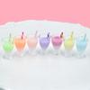 2Pcs Simulation Miniature Kids Handicraft Toys Plastic Drink Cups Ornament Gifts for Photography