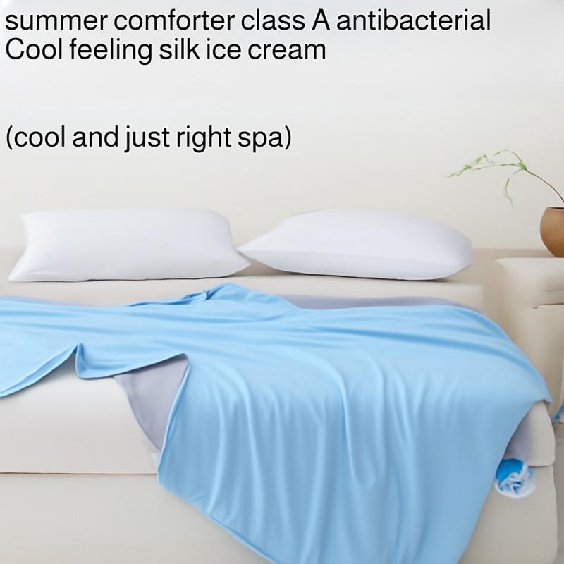 Sommerliche kühle, bequeme, einzelne, dünne Steppdecke, maschinenwaschbar, Klimadecke, Studentenzimmer-Steppdecke, Bettwäsche, lässige Decke