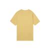 Nike Alphabet Logo Print Crew Neck T-Shirt Men Tops Yellow DZ2876-725