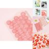 Versatile Round Ice Tray With Lid Food Grade Plastic Mold For Refreshing Drinks